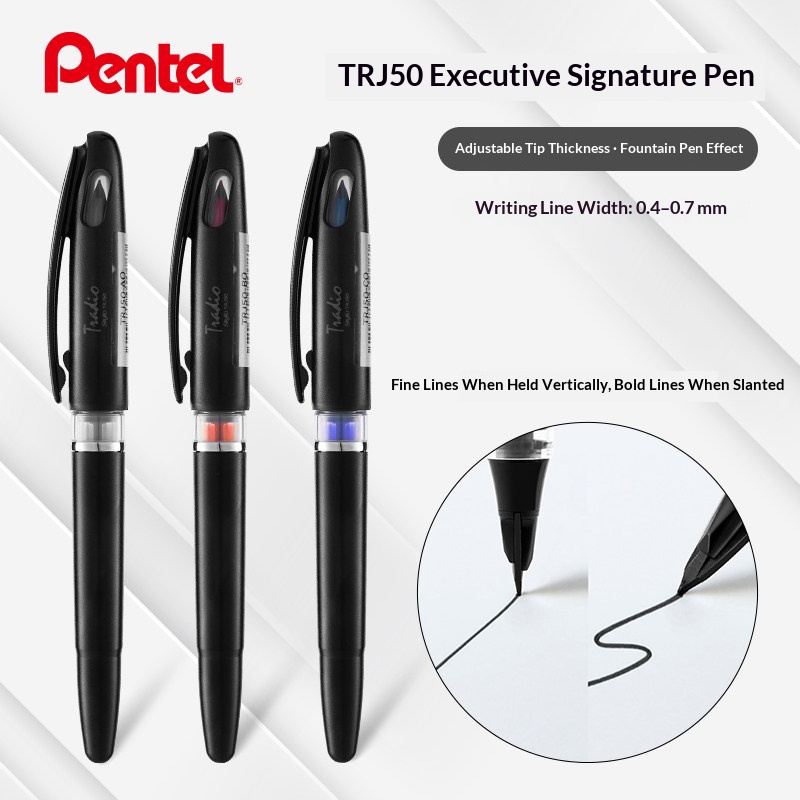 Japan Pentel TRJ50 Tradio Styl - Pentel Pen Sign Pen review and price
