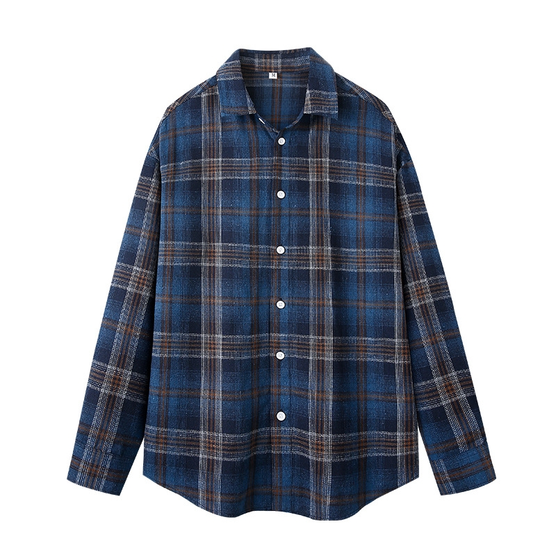 Unisex Plaid Button Down Shirt - Embellish Knit review and price